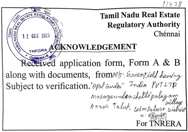 rera approved